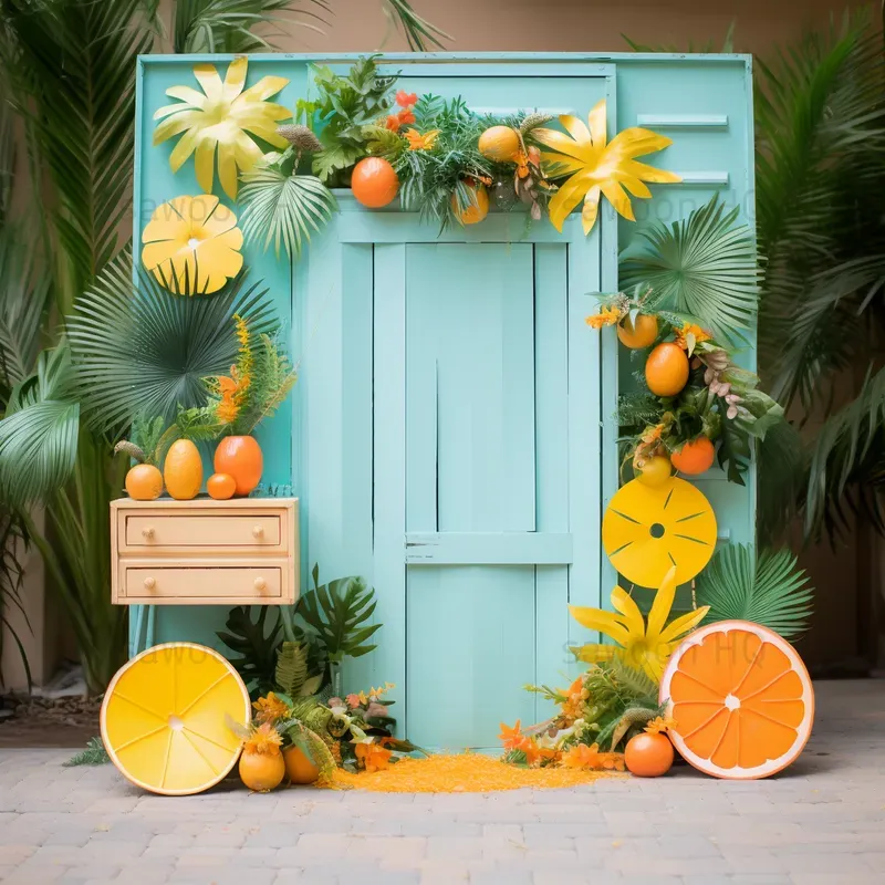 Modern Themed Photobooth Party Backdrops