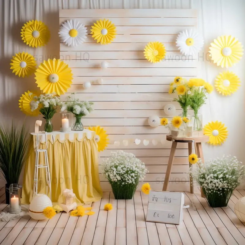 Modern Themed Photobooth Party Backdrops