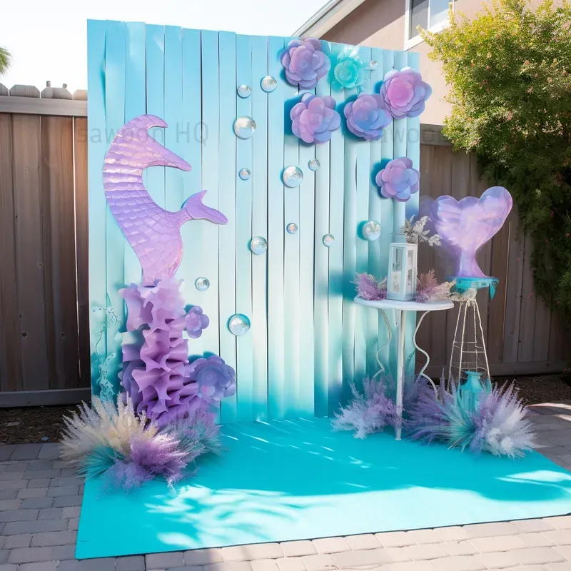 Modern Themed Photobooth Party Backdrops