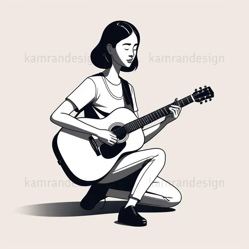 Notion Minimalist Character Art