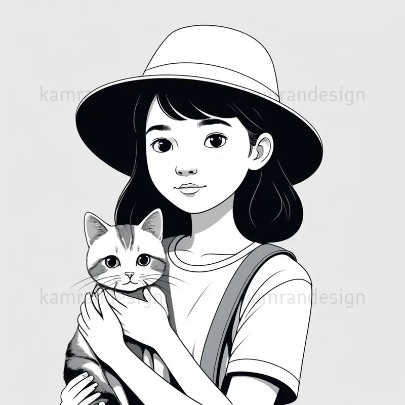 Notion Minimalist Character Art