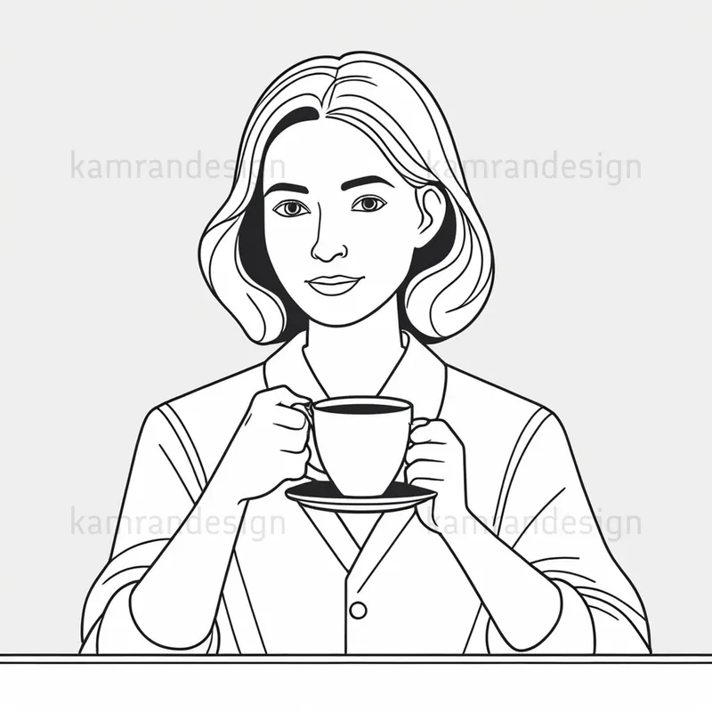 Notion Minimalist Character Art