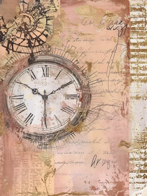 Gilded Antique Scrapbooking Paper