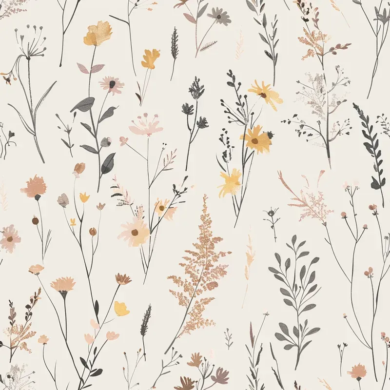 Seamless Aesthetic Pattern