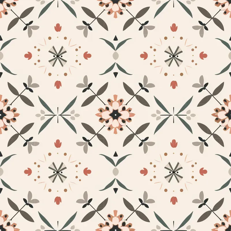 Seamless Aesthetic Pattern