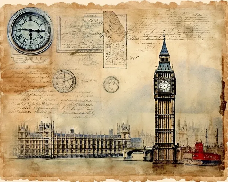 Old World Vintage Postcards