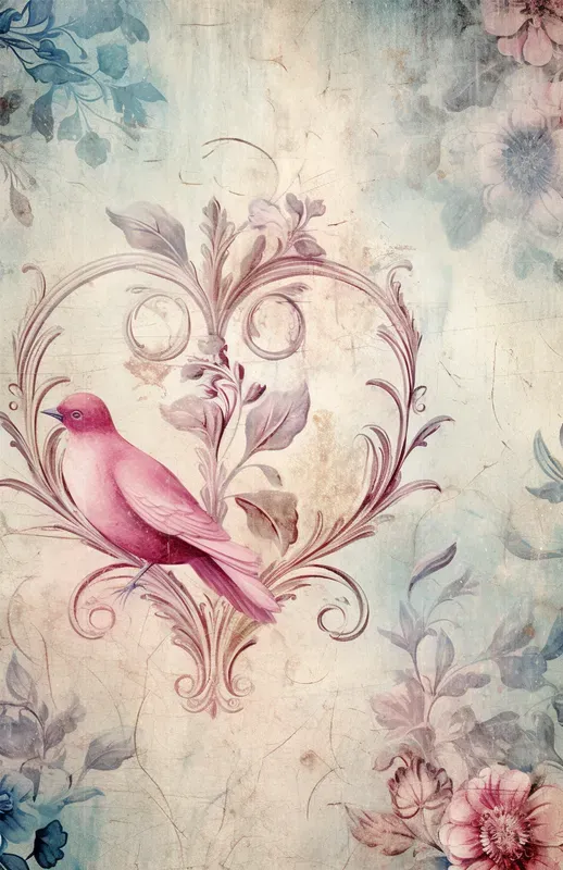 Vintage Decor Accents Digital Art