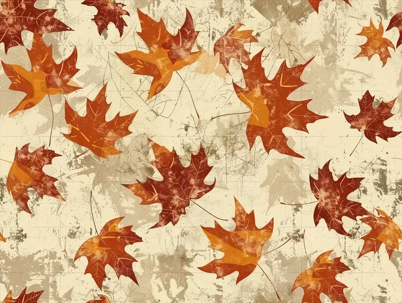 Four Seasons In Vintage Patterns