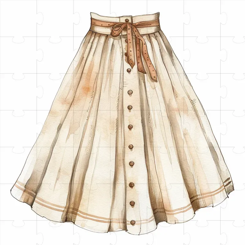 Adorable Girly Things Watercolor Clipart