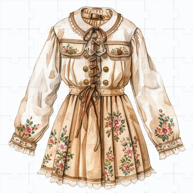 Adorable Girly Things Watercolor Clipart