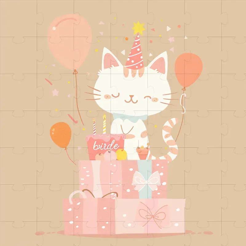 Nursery Animal Birthday Illustrations