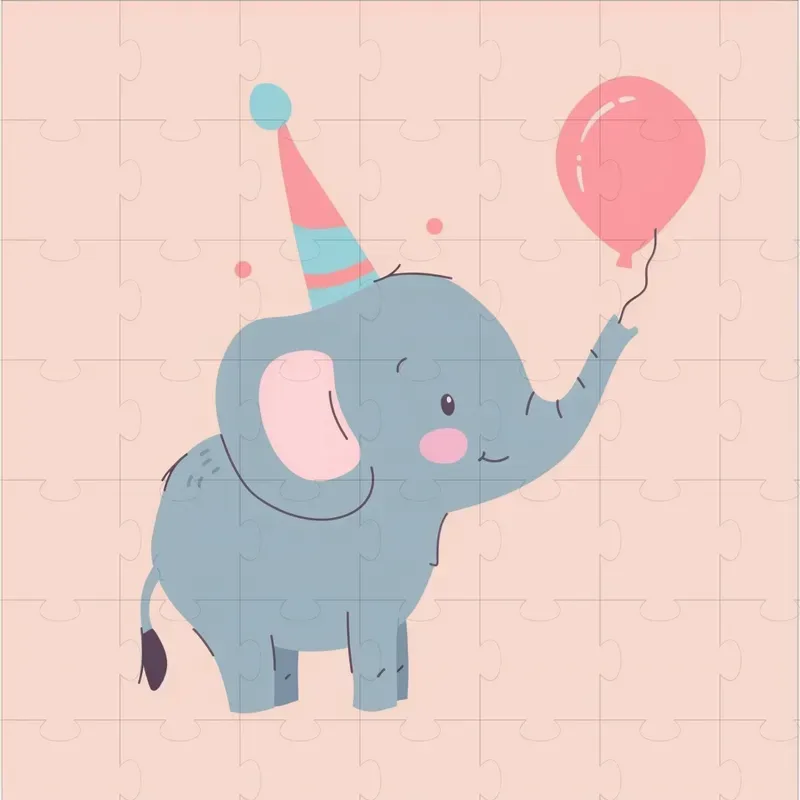 Nursery Animal Birthday Illustrations