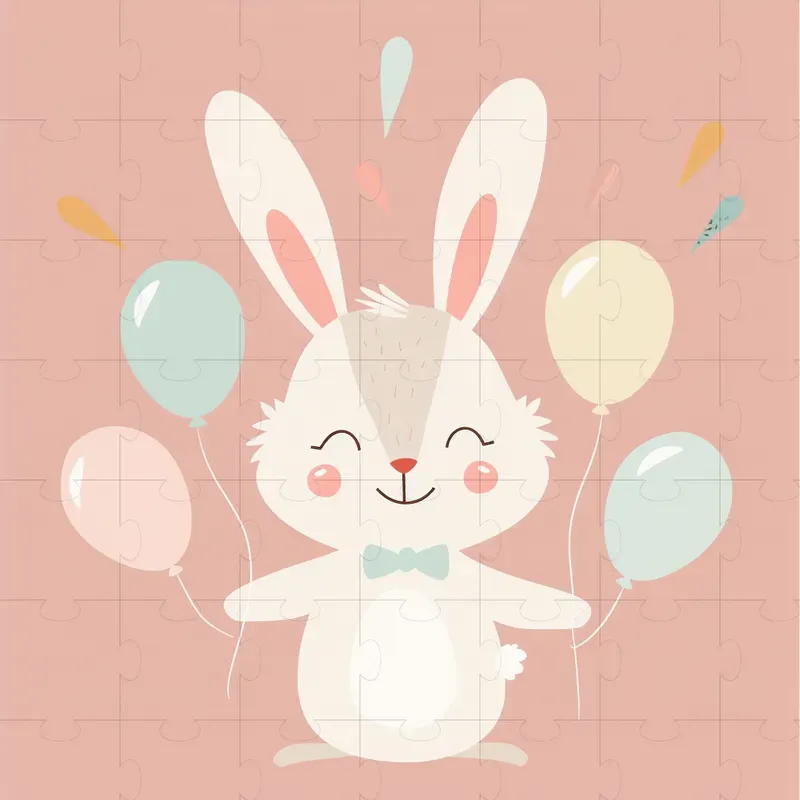 Nursery Animal Birthday Illustrations