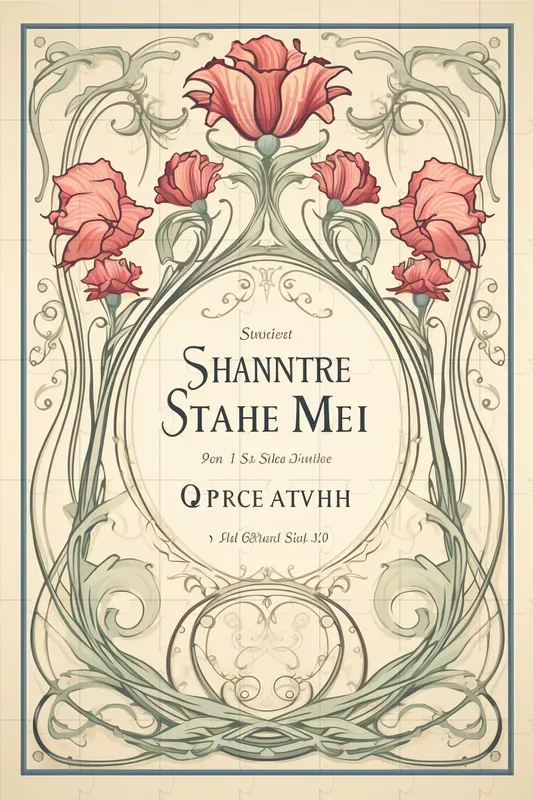 Romantic Floral Wedding Invitations