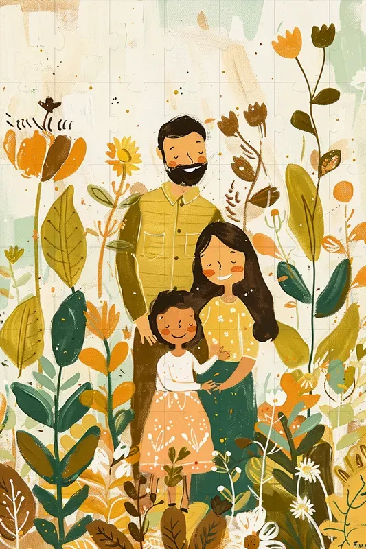 Delightful Illustrations Of Couple Love