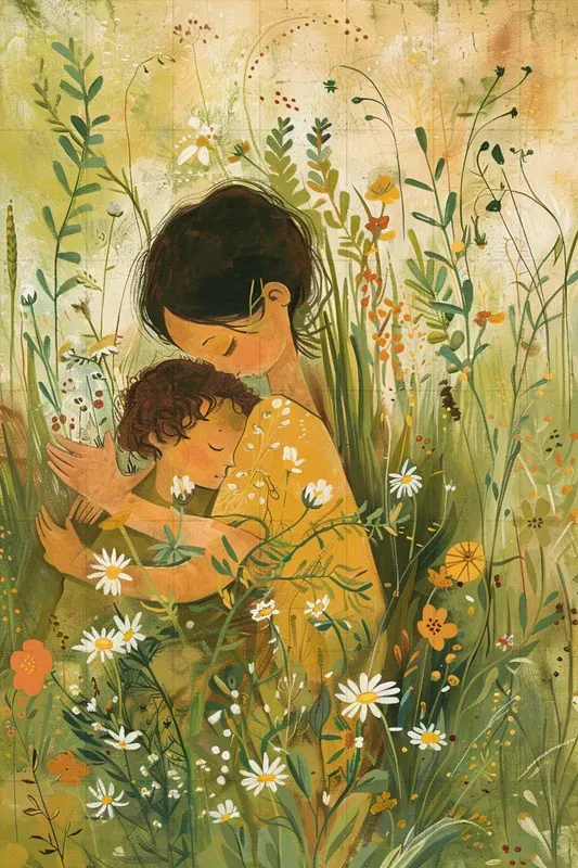Delightful Illustrations Of Couple Love