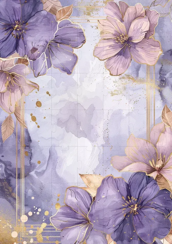 Floral Wedding Invitation Templates