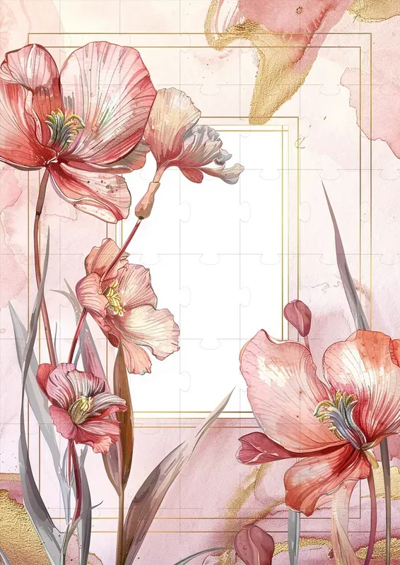 Floral Wedding Invitation Templates