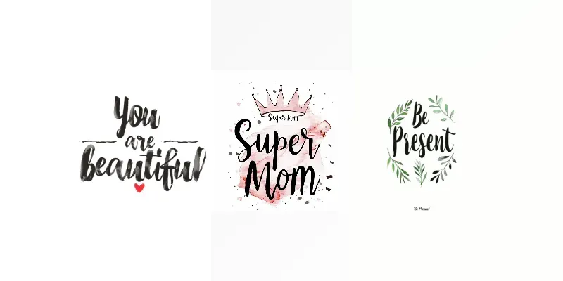 Motivational Quotes Typographies generated by undefined