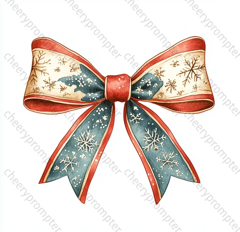 Vintage Christmas Bow Blisses
