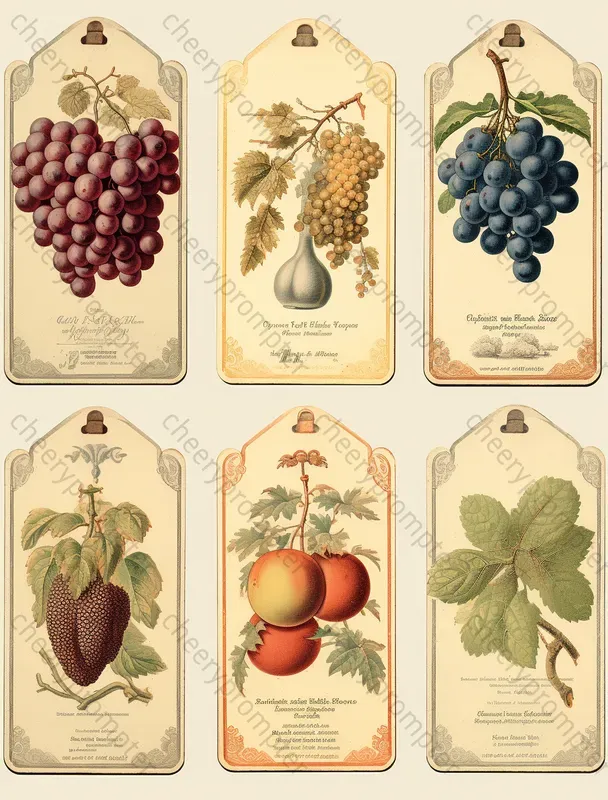 Timeless Vintage Ephemera Labels
