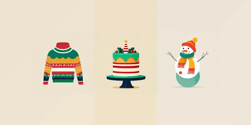 Warm Christmas Vectors generated by undefined