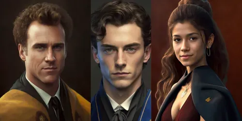 Personalized Harry Potter Characters generated by midjourney