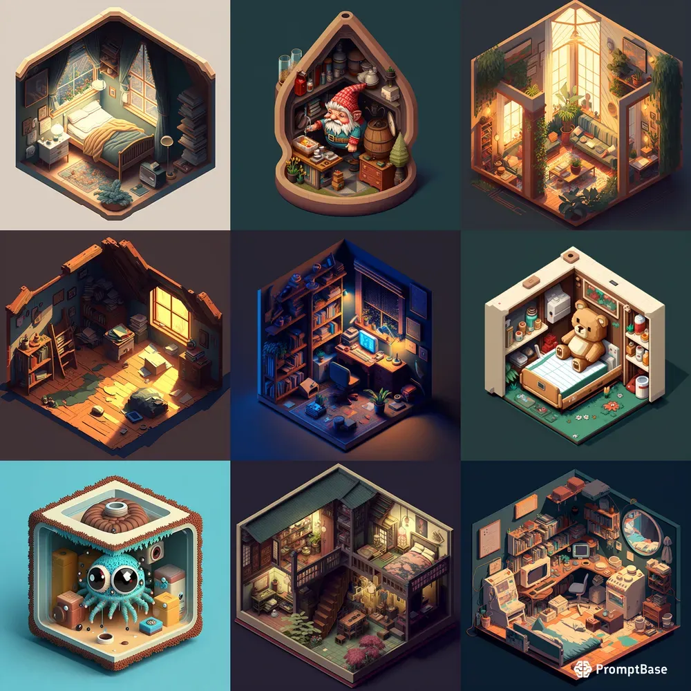 Isometric Cutaways