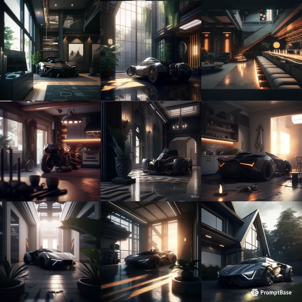 Futuristic Luxury Scenes
