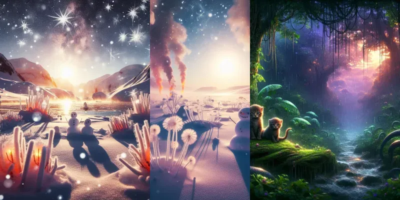 Of Fantasy Landscapes generated by undefined