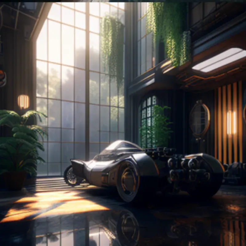 Futuristic Luxury Scenes