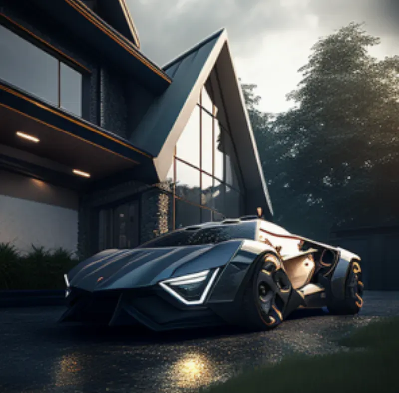 Futuristic Luxury Scenes
