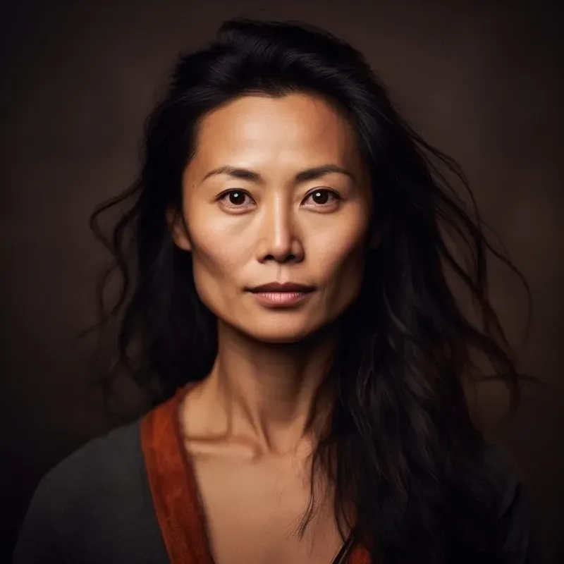 Photorealistic Traditional Chinese Women