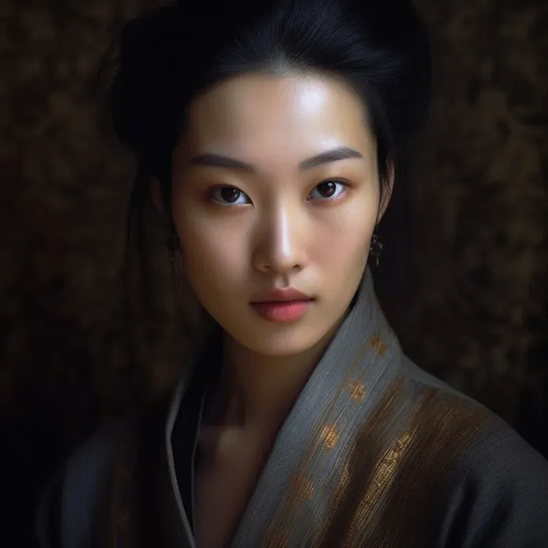 Photorealistic Traditional Chinese Women
