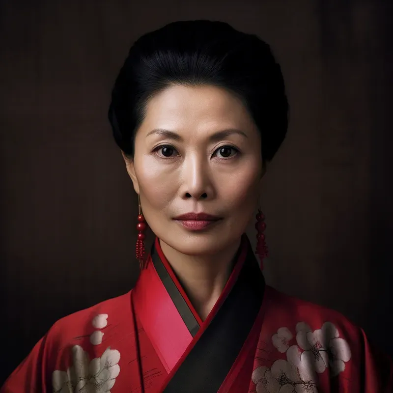 Photorealistic Traditional Chinese Women