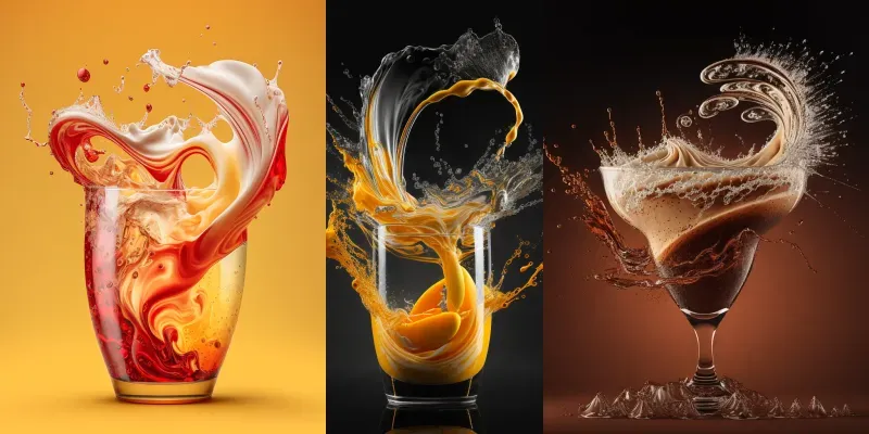 Splashing Liquids generated by undefined