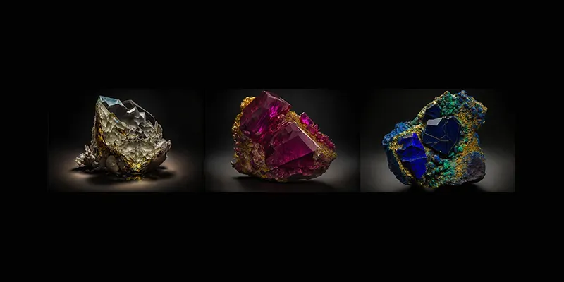Stunning Mineral Shots generated by undefined
