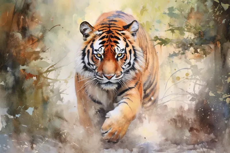 Watercolor Animals