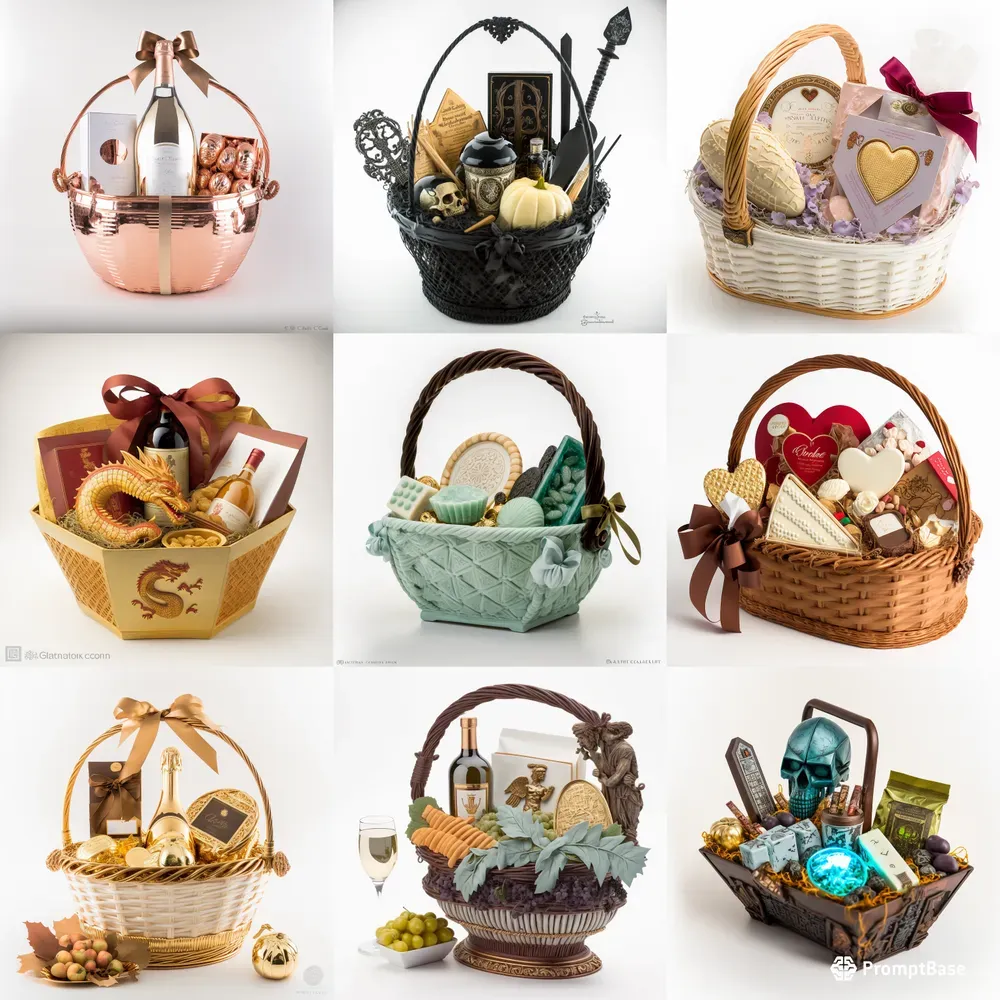 Gourmet Gift Basket Themed Designs
