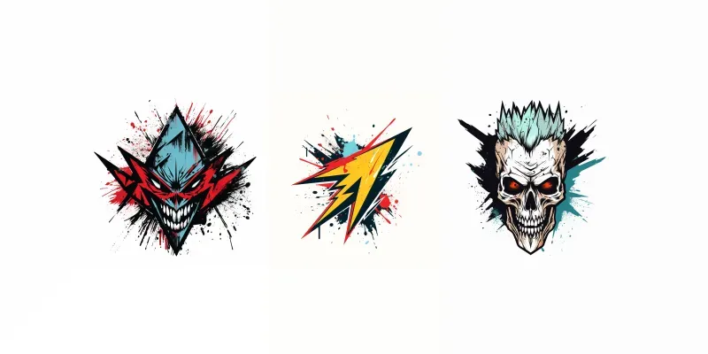Punk Wave Logos generated by undefined