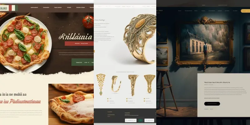 Websites generated by undefined