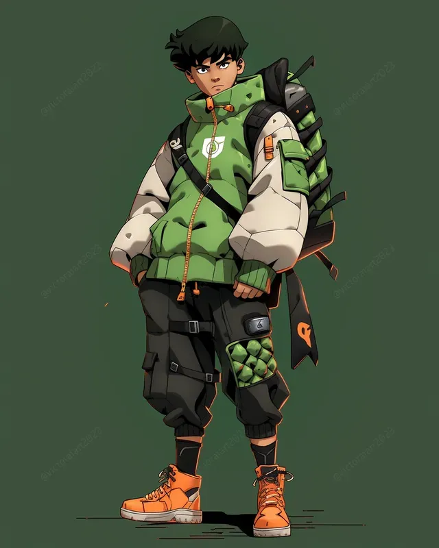 Anime Characters With Streetwear Clothes