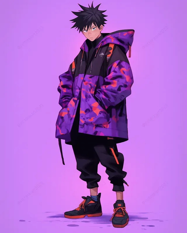 Anime Characters With Streetwear Clothes