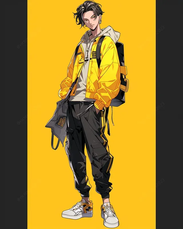 Anime Characters With Streetwear Clothes