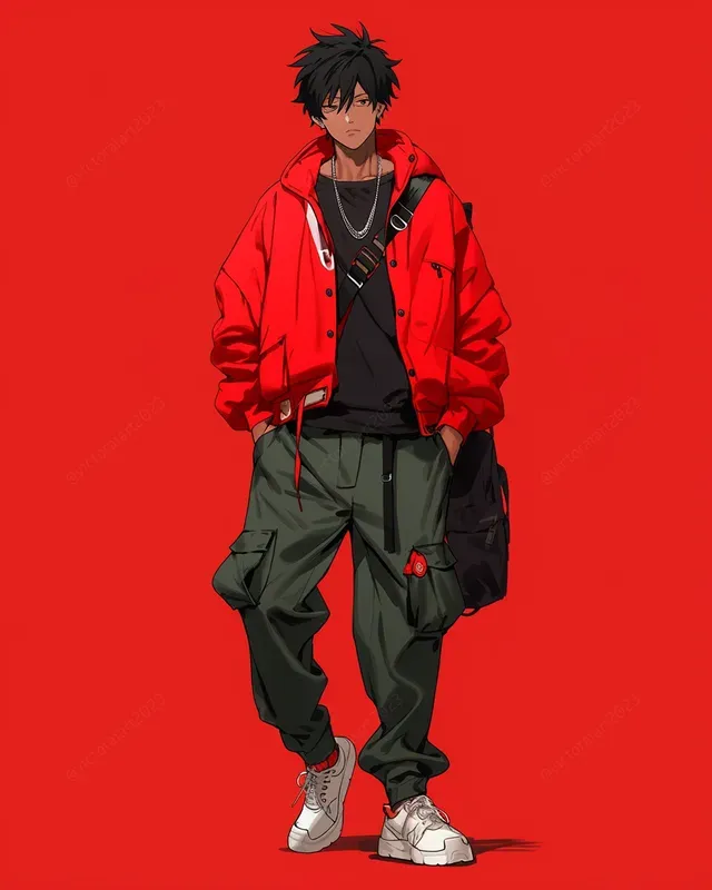 Anime Characters With Streetwear Clothes