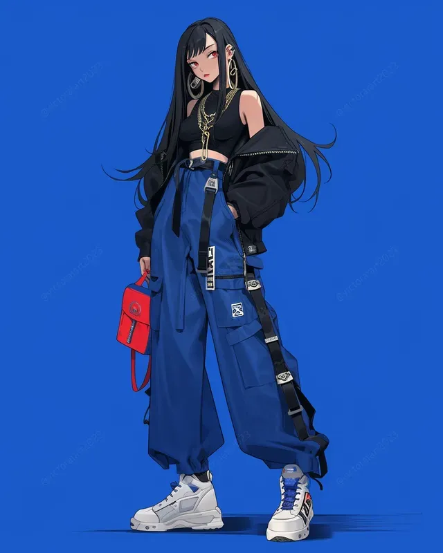 Anime Characters With Streetwear Clothes