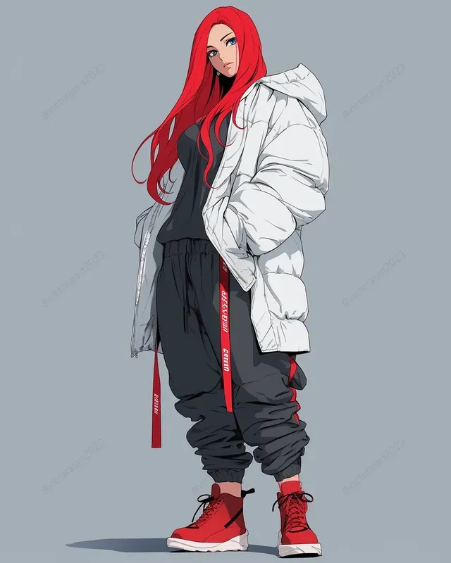 Anime Characters With Streetwear Clothes