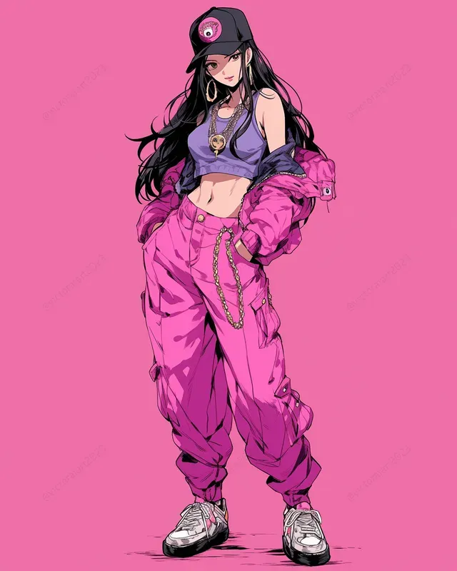Anime Characters With Streetwear Clothes