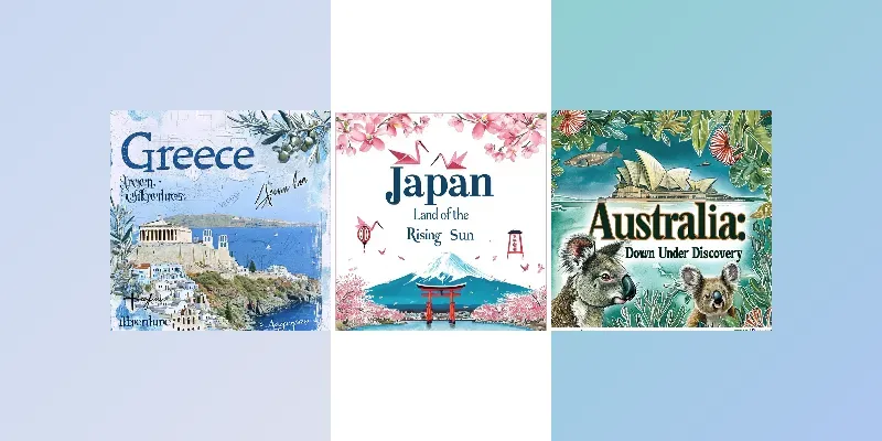 Country Postcards generated by undefined