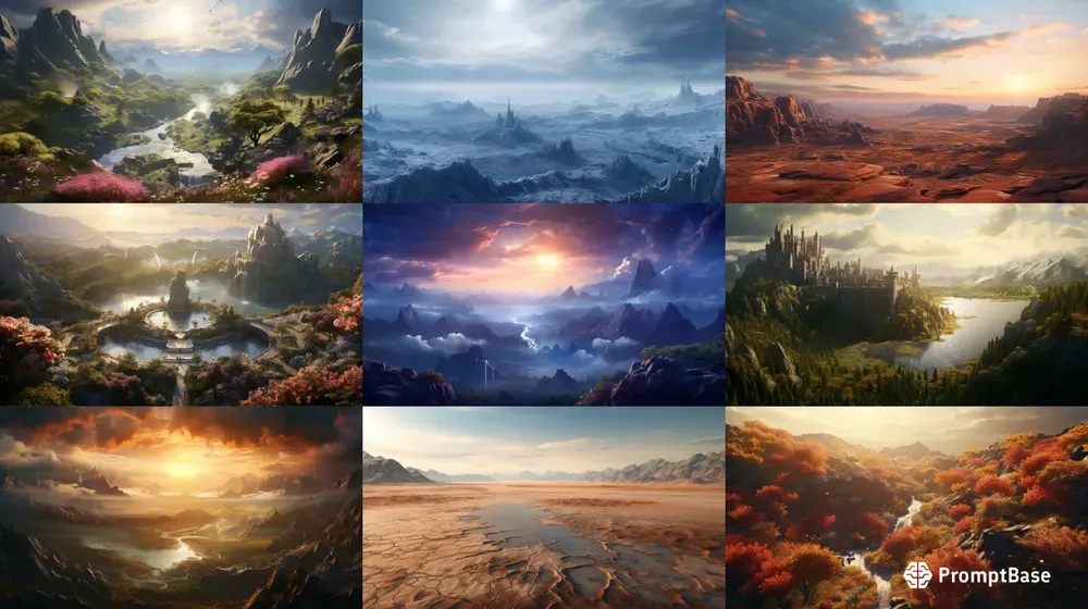 Epic Fantasy Landscapes